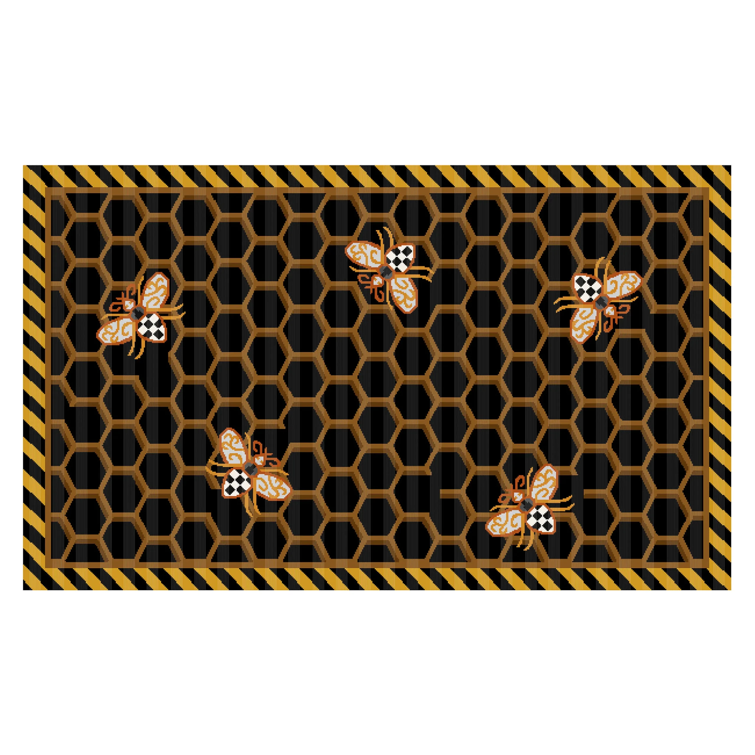 MacKenzie-Childs Queen Bee Rug - 3' X 5'* Rugs
