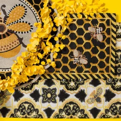 MacKenzie-Childs Queen Bee Rug - 2'3 X 3'9"* Rugs