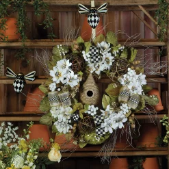 MacKenzie-Childs Queen Bee Wreath Hanger* Entryway & Porch