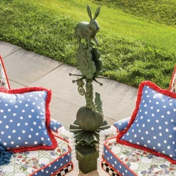 MacKenzie-Childs Rabbit Garden Totem* Entryway & Porch