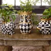 MacKenzie-Childs Rabbit Queen Garden Pot* Pots & Planters