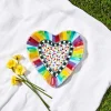 MacKenzie-Childs Rainbow Fluted Heart Plate* Serveware