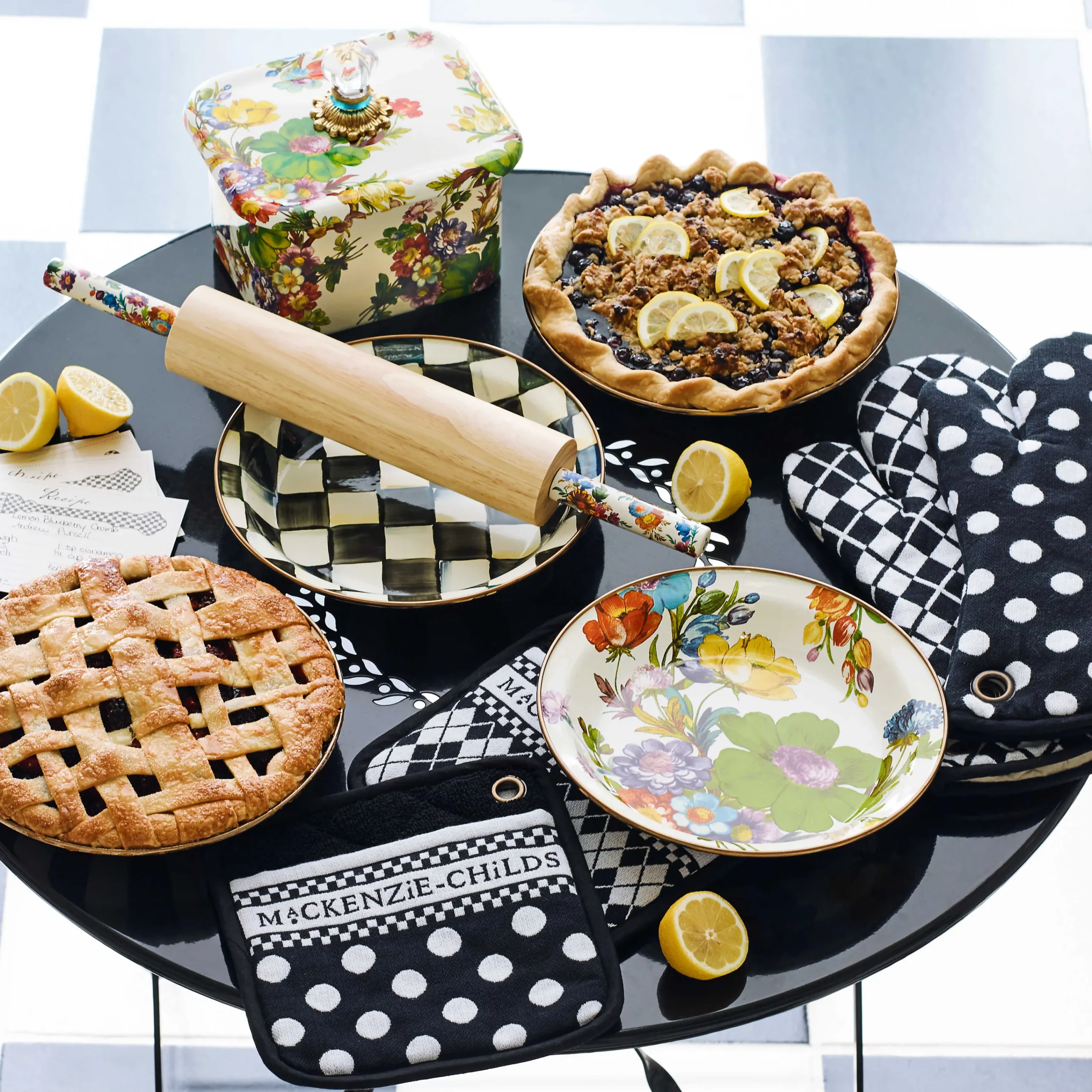 MacKenzie-Childs Recipe Cards* Kitchen Storage & Organization