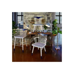 MacKenzie-Childs Royal Check Desk Lamp* Room Accents