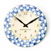MacKenzie-Childs Royal Check Enamel Clock* Room Accents