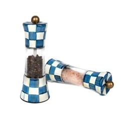 MacKenzie-Childs Royal Check Enamel Grinder* Outdoor Entertaining