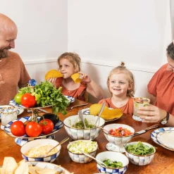 MacKenzie-Childs Royal Check Enamel Pinch Bowl* Outdoor Entertaining