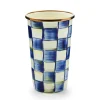 MacKenzie-Childs Royal Check Enamel Tumbler - 20 Ounce* Outdoor Entertaining