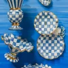MacKenzie-Childs Royal Check Fluted Dinner Plate* Outdoor Entertaining