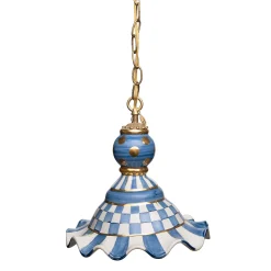MacKenzie-Childs Royal Check Pendant Lamp - Medium* Lighting