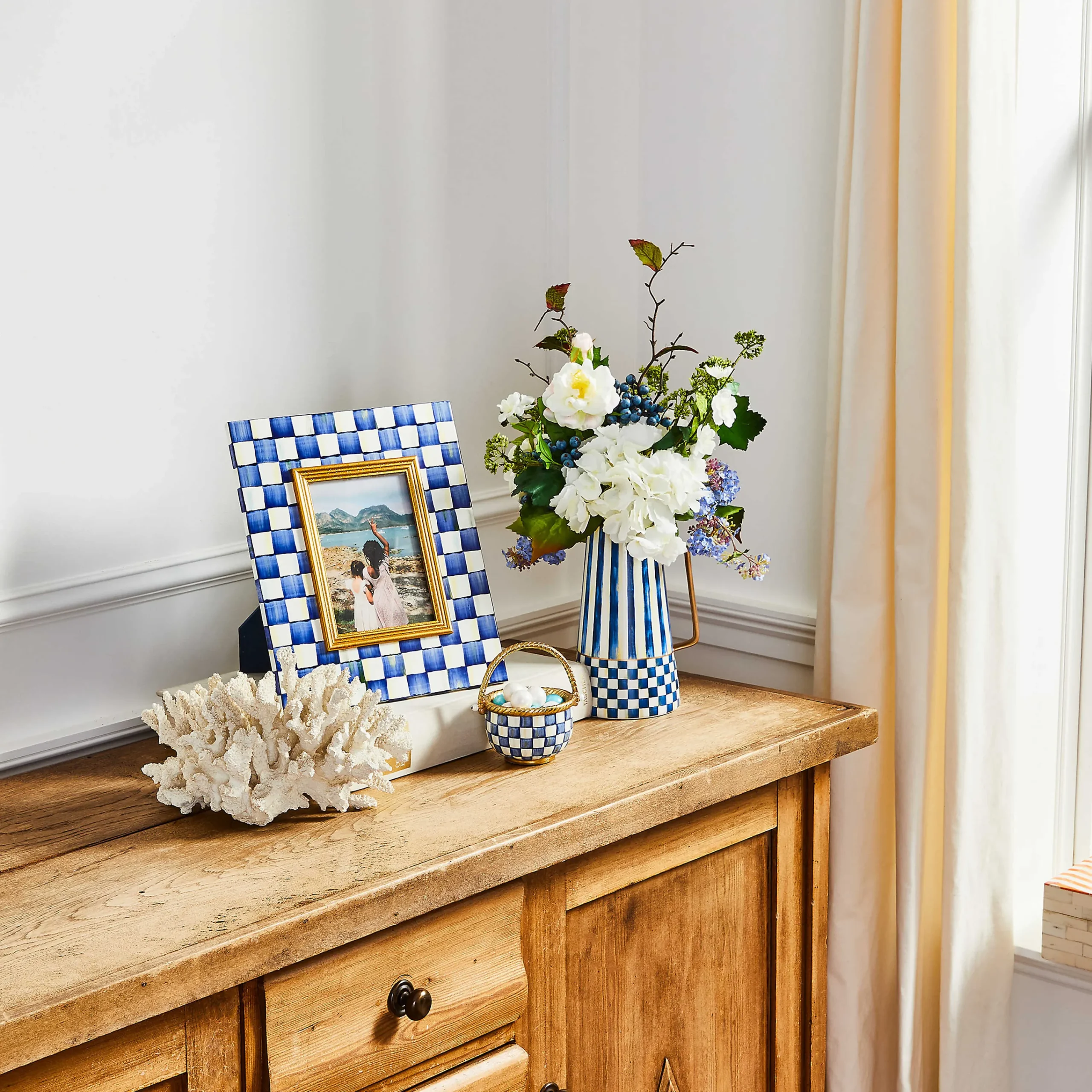 MacKenzie-Childs Royal Fresh Cut Arrangement* Greenery & Florals