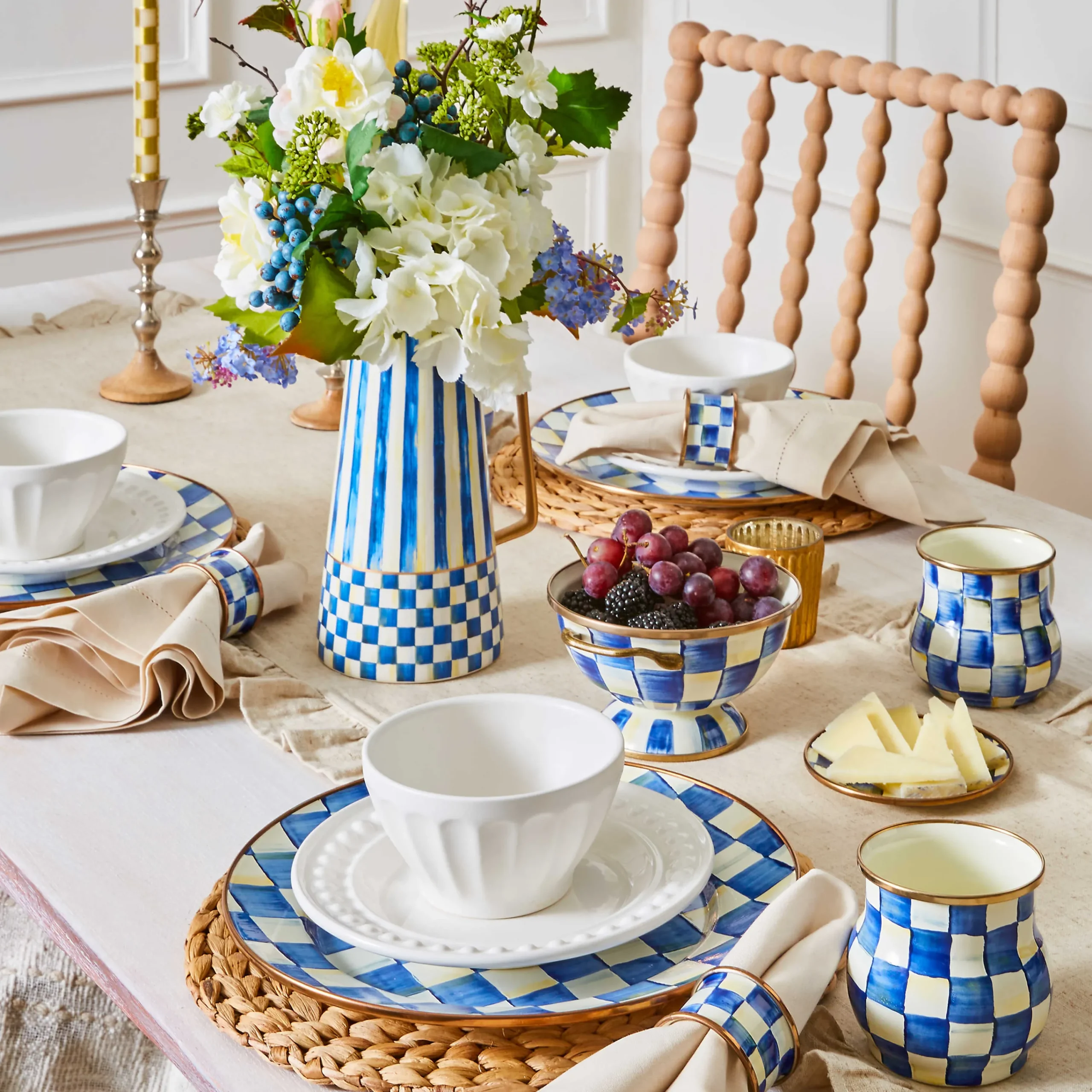 MacKenzie-Childs Royal Fresh Cut Arrangement* Greenery & Florals