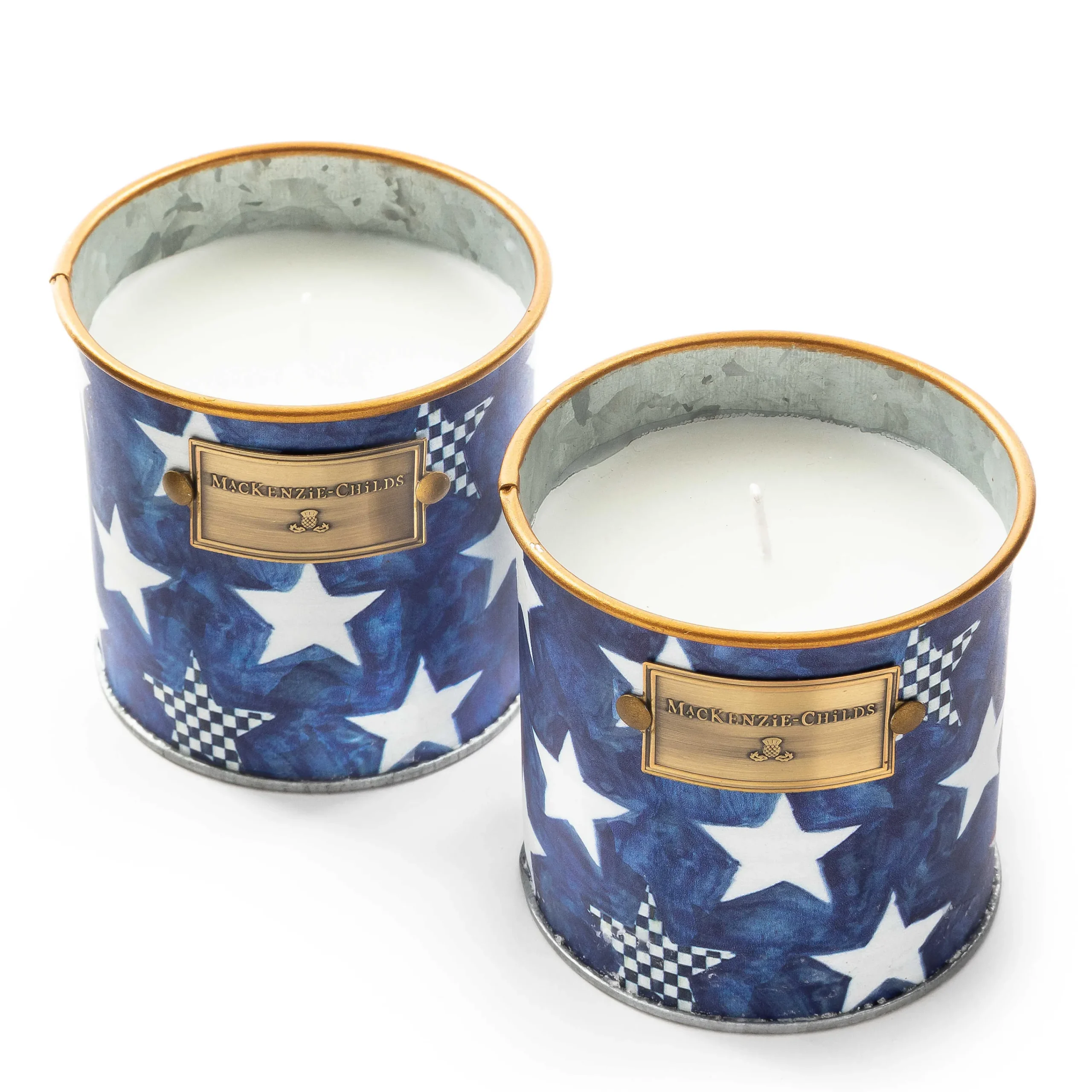 MacKenzie-Childs Royal Star Citronella Candles - Small - Set Of 2* Entryway & Porch