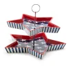 MacKenzie-Childs Royal Star Tiered Stand* Outdoor Entertaining