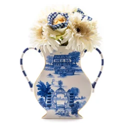 MacKenzie-Childs Royal Toile Vase* Room Accents