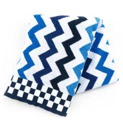 MacKenzie-Childs Royal Zig Zag Bath Towel* Bed & Bath