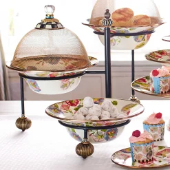 MacKenzie-Childs Serving Stand - Large* Outdoor Entertaining