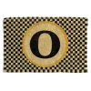 MacKenzie-Childs Single Letter Monogrammed Entrance Mat - O* Outdoor Rugs & Mats