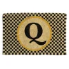 MacKenzie-Childs Single Letter Monogrammed Entrance Mat - Q* Outdoor Rugs & Mats