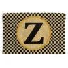 MacKenzie-Childs Single Letter Monogrammed Entrance Mat - Z* Outdoor Rugs & Mats