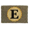 MacKenzie-Childs Single Letter Monogrammed Entrance Mat - E* Outdoor Rugs & Mats