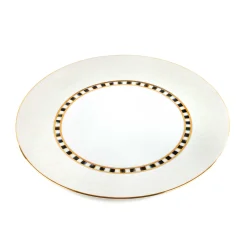MacKenzie-Childs Soho Dinner Plate - Cloud* Outdoor Entertaining