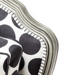 MacKenzie-Childs Spot On Chair - Black* Living Room