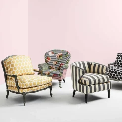 MacKenzie-Childs Spot On Chair - Buttercup* Living Room