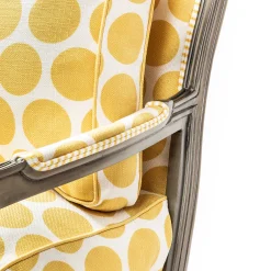 MacKenzie-Childs Spot On Chair - Buttercup* Living Room