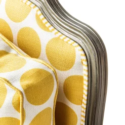 MacKenzie-Childs Spot On Chair - Buttercup* Living Room