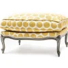 MacKenzie-Childs Spot On Ottoman - Buttercup* Living Room
