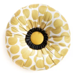 MacKenzie-Childs Spot On Tuffet - Buttercup* Living Room