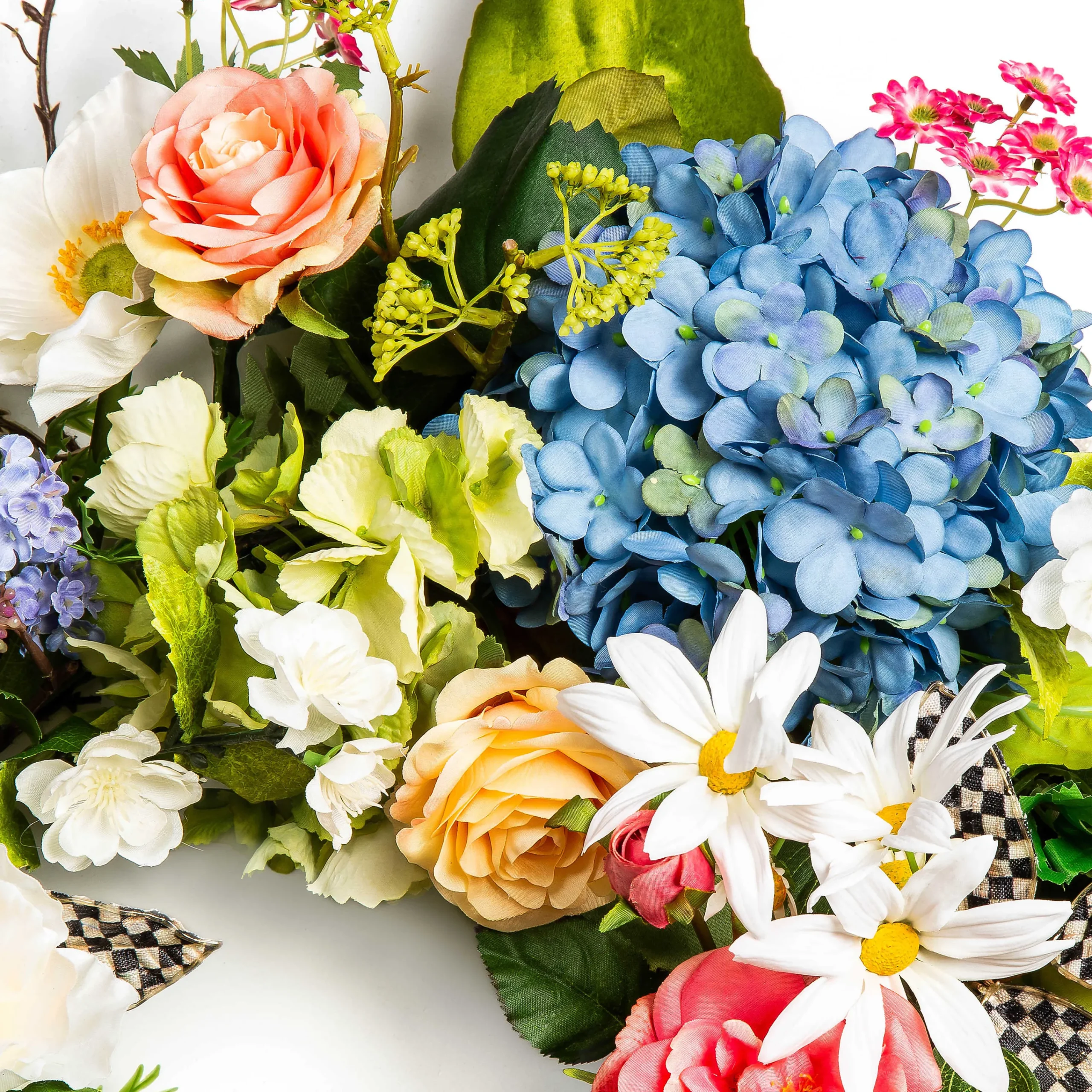 MacKenzie-Childs Spring Blooms Wreath* Entryway & Porch