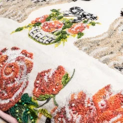 MacKenzie-Childs Staffordshire Dogs Lumbar Pillow* Pillows, Throws, & Cushions