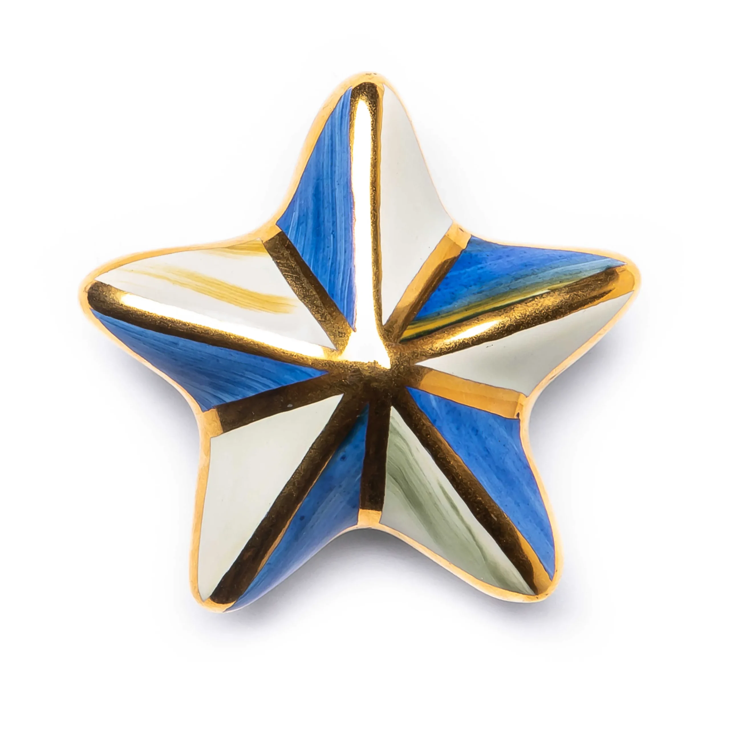 MacKenzie-Childs Star Knob - Royal* Room Accents