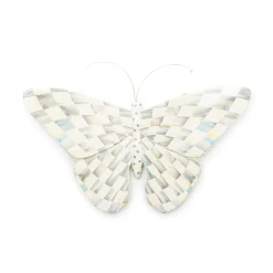 MacKenzie-Childs Sterling Check Butterfly Wall Decor* Room Accents