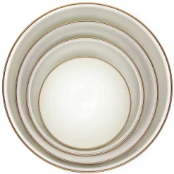 MacKenzie-Childs Sterling Check Enamel Everyday Bowl - Large* Serveware