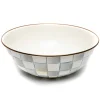 MacKenzie-Childs Sterling Check Enamel Everyday Bowl - Extra Large* Serveware