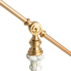 MacKenzie-Childs Sterling Check Enamelware Reading Table Lamp* Lighting