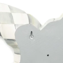 MacKenzie-Childs Sterling Check Swallowtail Wall Decor* Room Accents