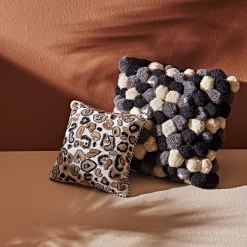 MacKenzie-Childs Sterling Pom Pom Pillow* Pillows, Throws, & Cushions