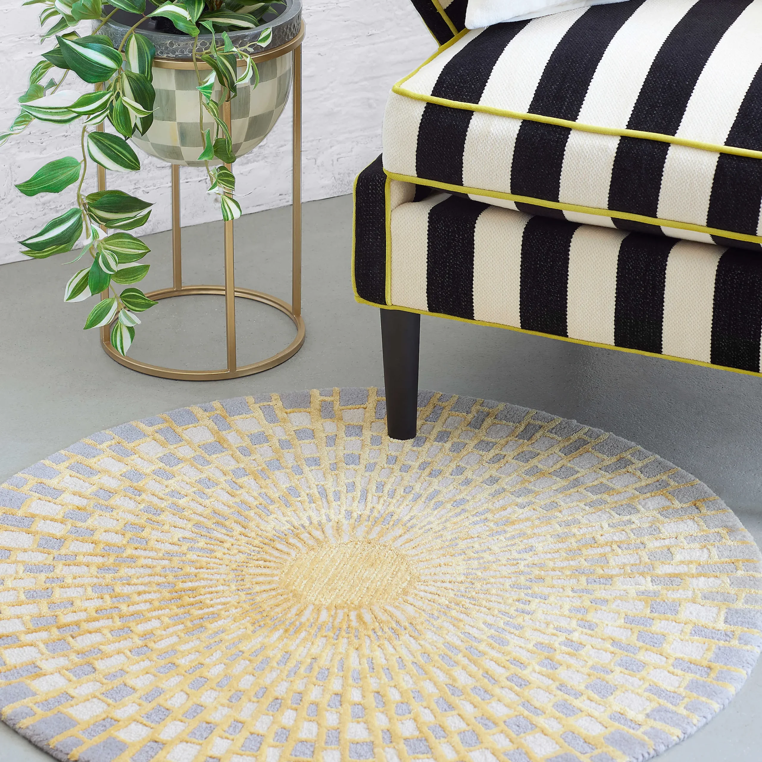 MacKenzie-Childs Sundance Rug - 3' Round* Rugs