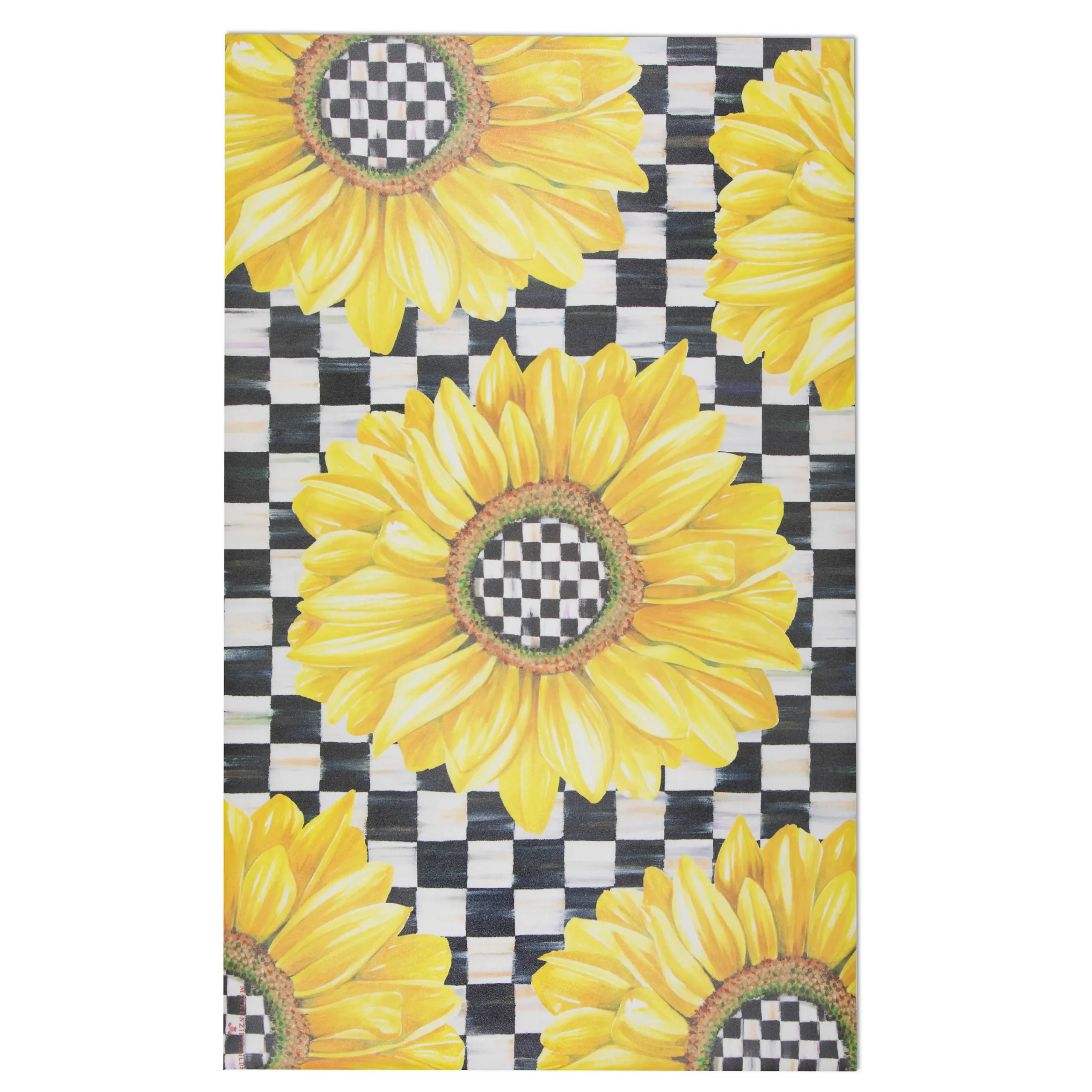 MacKenzie-Childs Sunflower Floor Mat - 3' X 5'* Rugs