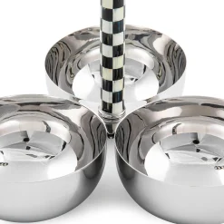 MacKenzie-Childs Supper Club Trio - Courtly Check* Outdoor Entertaining