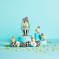 MacKenzie-Childs Sweet Shop Chick Basket* Room Accents