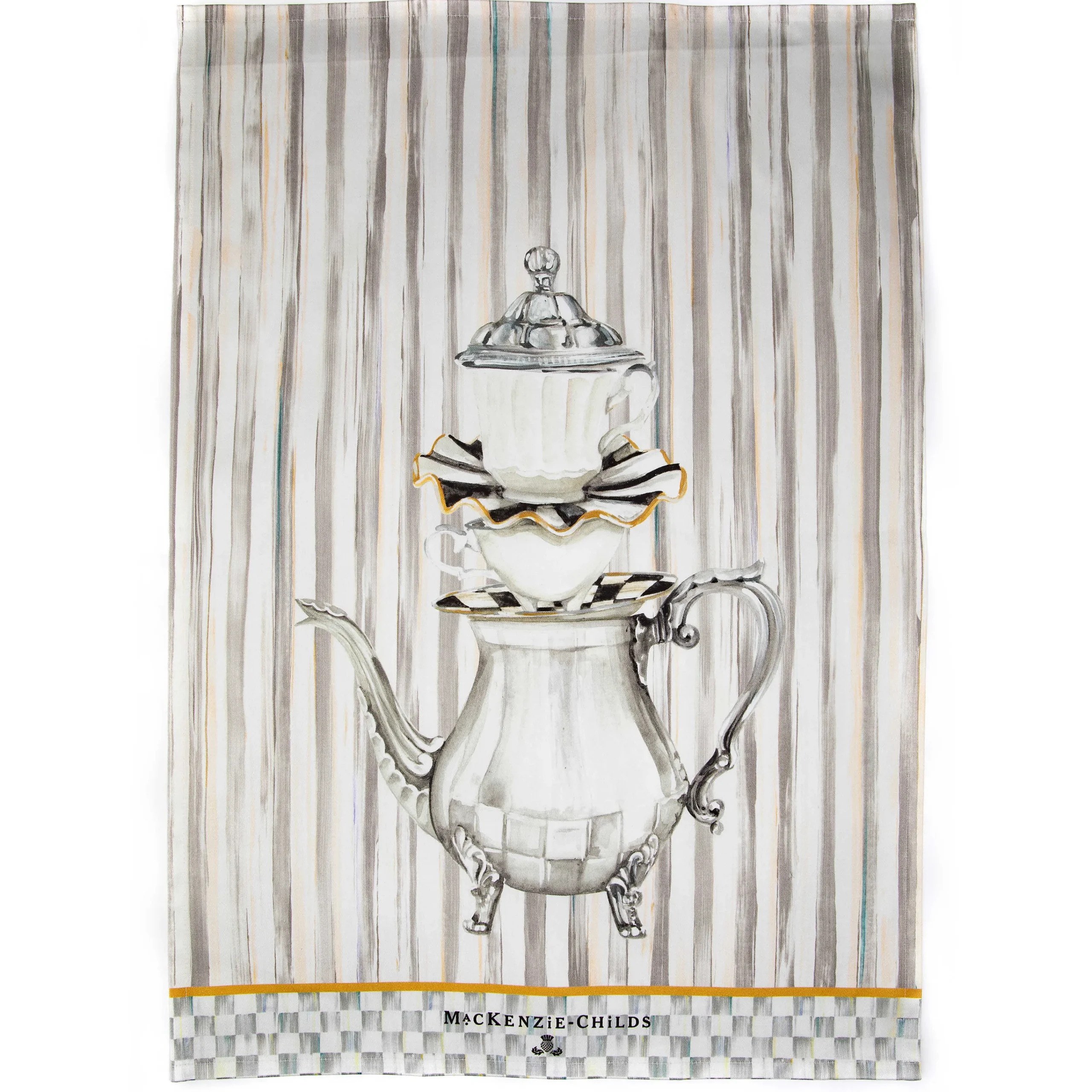MacKenzie-Childs Tea Pot Dish Towel* Kitchen & Table Linens