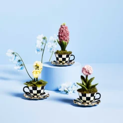 MacKenzie-Childs Teacup Primrose* Room Accents