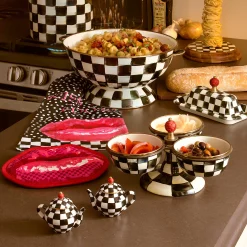 MacKenzie-Childs Teapot Salt & Pepper Set* Outdoor Entertaining