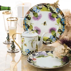 MacKenzie-Childs Thistle & Bee Teapot* Outdoor Entertaining