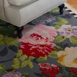 MacKenzie-Childs Tudor Rose Rug - 8' X 10'* Rugs